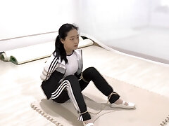 Shinese Nymph Criminal Walks Tied Up Shinese Nymph Criminal Walks Tied Up