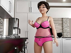 Futanari Babe Self-FUCK and Gushing CUM and Crazy TEACHER Fucks In CLASS - Amy's Humungous Wish S01-1-2-3