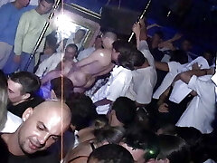 The greatest orgy in a French discotheque