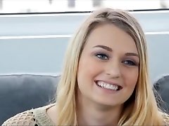 Gorgeous blonde teenie loves to fuck
