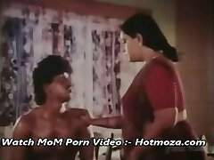 Hot Mallu Maid Seducing Her Holder Son