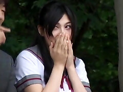 Hottest Japanese slut Saori Hara in Crazy College, Outdoor JAV scene