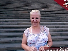 German ugly blonde housewife teenager pick up