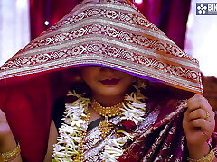 Monstrous Boobs Desi Newly Married Virgin Wife First Night with Her Spouse and Creampie Full Movie