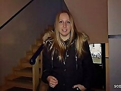 GERMAN SCOUT - ERSTER ANAL Fucky-fucky F&Uuml_R Teenage CHANIE MIT MEGA NATURTITTEN BEI STRASSEN CASTING