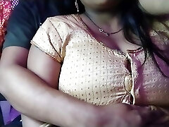 Scorching desi sexy big hooters wife and village boyfriend romance in the secret room.