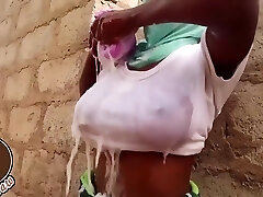 Horny, African Boy Is Fucking His Neighbors Insatiable