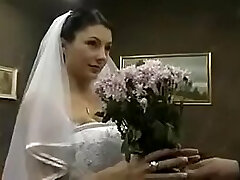 Bride plumb with his