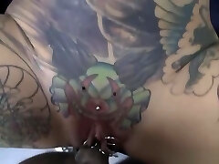 Tattoed And Pierced Milf Romping