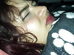 I Enter My Stepsister's Room She Gives Me Some Jiggly Blowjobs Until She Guzzles My Jizm -in Spanish