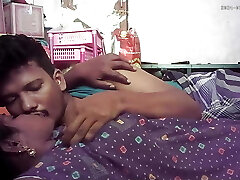 Indian village house wife sizzling kissing ass