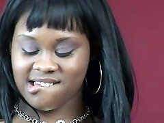 chubby babe swallows after hard intercourse