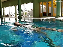 Perfect taut pornstar Diana Rius getting naked