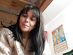 stepmom, I want to rub, caress your massive and big cock