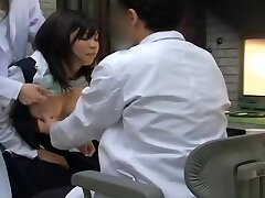 Japan school titty exam gyno doctor