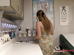 Pregnant Hotties Nova Maverick & Ashley Grace Get A Vibing Exam in Doctor Tampa's Office , At GirlsGoneGynoCom