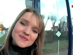 18yo teen on street seduced to sex casting for currency