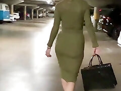 Walking exposed in public