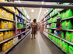 Showcasing my body while shopping