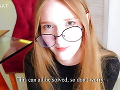 A trip to a psychologist ended with romp with a ultra-cute girl in stockings