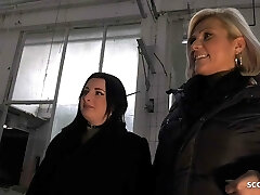 German MILF Tatjana Young and Teen Elisa18 converse to Swinger Four Way