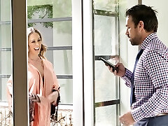 Passionate plumbing with stunning neighbor Cherie Deville. HD