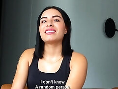 19yo Small Tits Babe Takes Monstrous Dick In Teen Cunt
