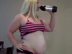 Thick Coke Bloat with monster burps