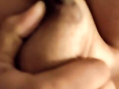 Real indian Desi girls self masterbating beautiful boobs press hard and frigging in twat in Summer