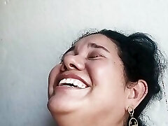 My wife loves to gargle everywhere