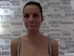 Young 1 Brunette with BIG Innate Tits