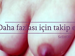 Turkish teen with perfect tits ride like a cowboy