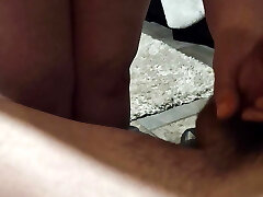 On my Knees waiting for the Jizz