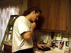 Stunning Blonde Chick Gets a Hot Facial After Taking Two Rigid Cocks