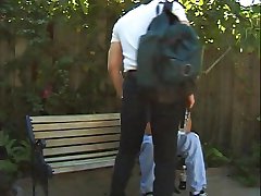 Gay cock fucking at work