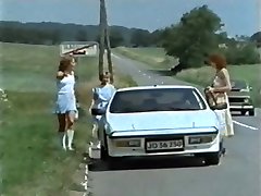 girl with a surprise in his shorts