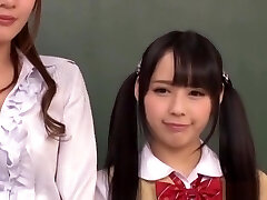 Sizzling hot group sex with Asian schoolgirls