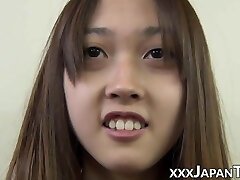 Tiny Japanese pussies filmed in supah closeup