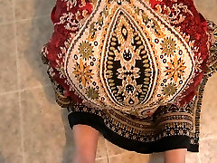 punjabi bhabi with big rump fucked in the kitchen by young horny guy