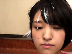 Jav Idol Kamiya Mitsuki Gets Massive Bukkake