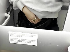 Super-hot I masturbate in the toilets of the flat - Jasmine SweetArabic