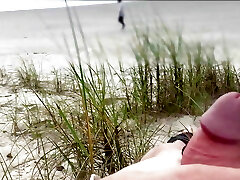 I won't leave the beach until you jizm in my pink pucker