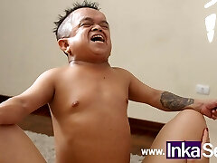 Jorgito the guayaco is the small but dangerous fucker of chesty milf and big ass