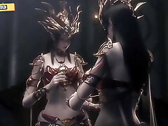Hentai 3D - 108 Goddess ( ep 67) - Medusa Queen solo