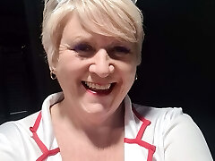 Nurse Joolz out in all her glory in the garden