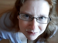 Curly_Fantasies Sprayed all over the glasses