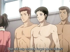 A schoolgirl gets blowjob from a tentacle monster [ENG SUB]