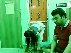 Don't Say No! My wifey not at home... let me shag!! Desi maid sex