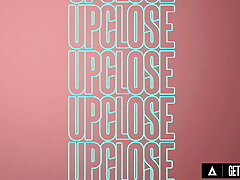 UP CLOSE - Small Redhead Madi Collins Gets Naughty Pleasure From Riding Boyfriend's Fat Cock