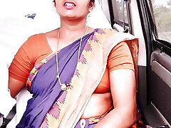 Uber-sexy maid name of Rangi car sex and urinating, telugu DIRTY talks.